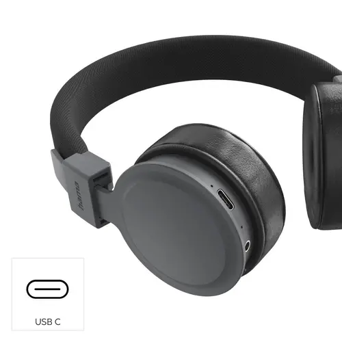 HAMA Слушалки с микрофон "Freedom Lit III" Bluetooth, On-Ear, черни - image 12