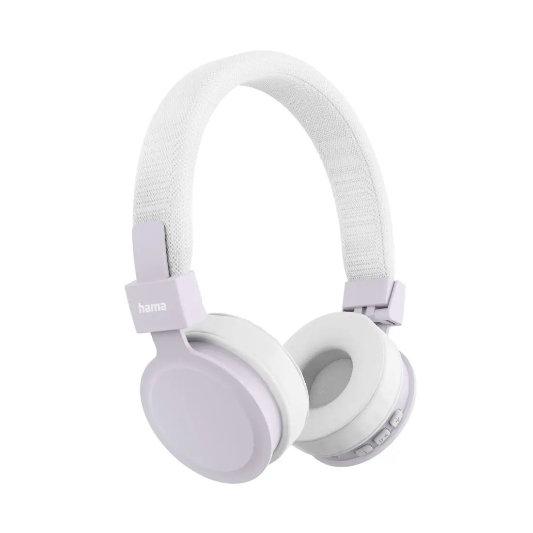 HAMA Слушалки с микрофон "Freedom Lit III" Bluetooth, On-Ear, бял