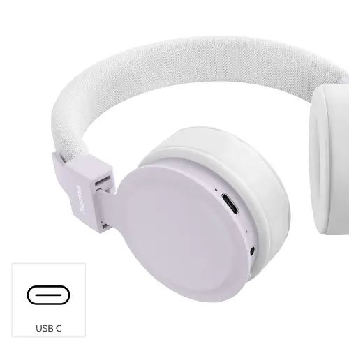 HAMA Слушалки с микрофон "Freedom Lit III" Bluetooth, On-Ear, бял - image 11