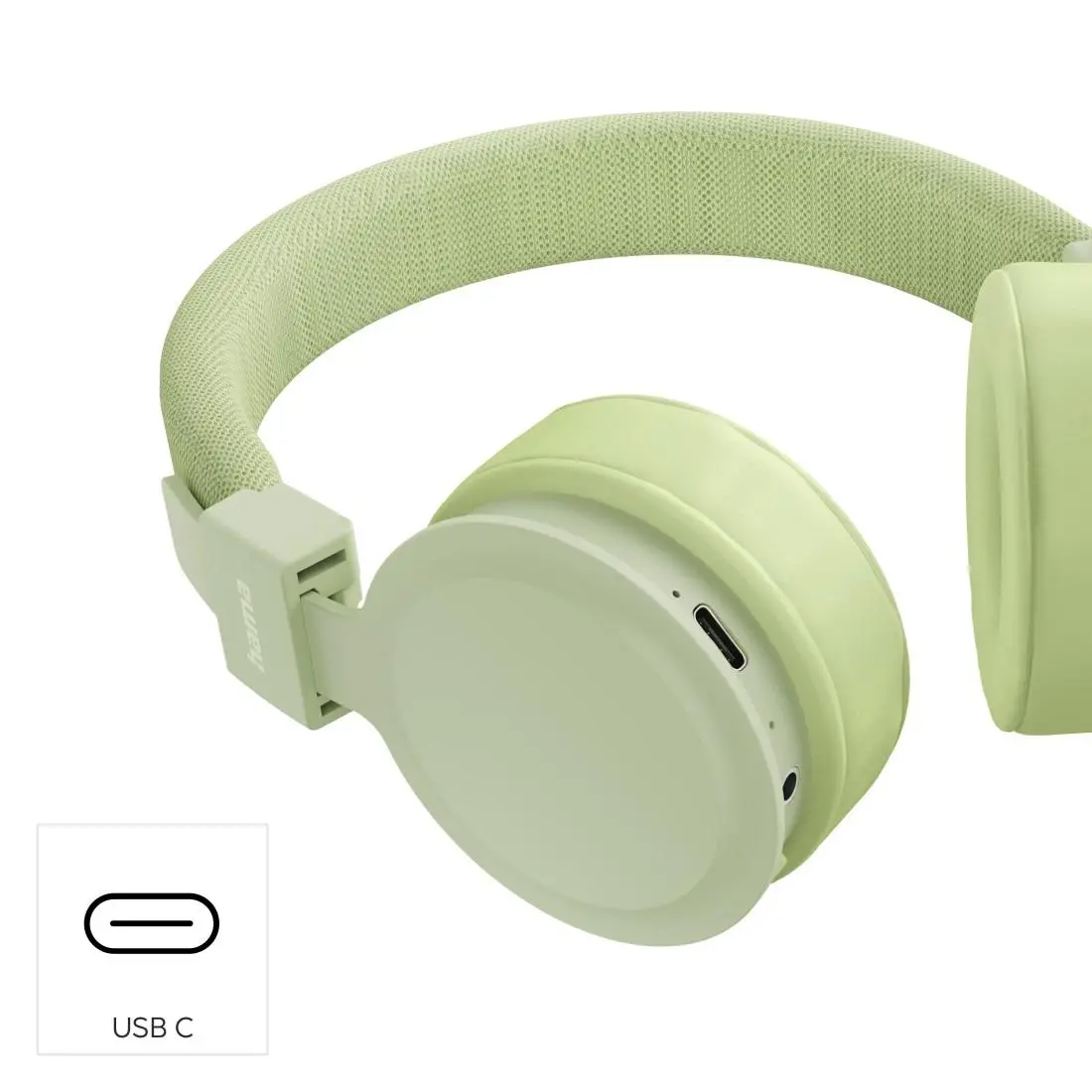 HAMA Слушалки с микрофон "Freedom Lit III" Bluetooth, On-Ear, зелен - image 12