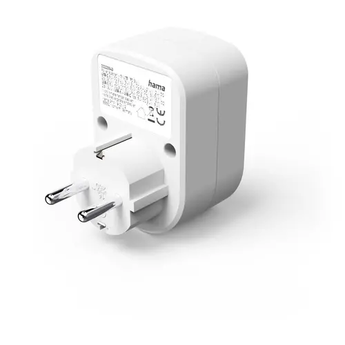 HAMA 3-мултипортов контакт, 1 x USB-C PD, 1 x USB-A, 1 x Шуко контакт, 30W PD - image 3
