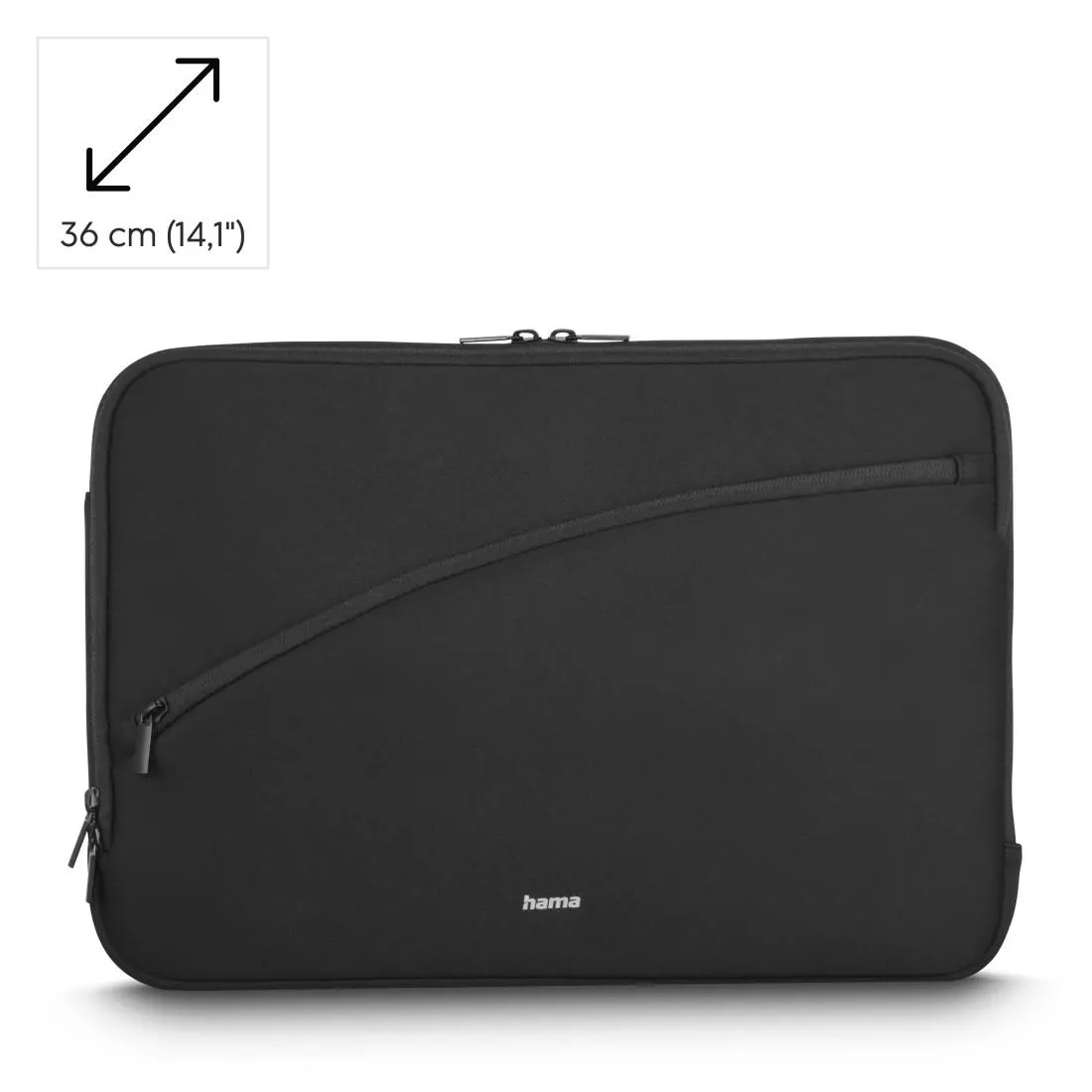 HAMA Калъф за лаптоп "Protection", до 36 см (14.1"), черен - image 9