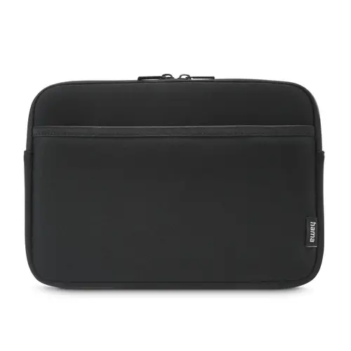 HAMA Husă pentru tabletă "Neoprene" cu compartiment frontal, 28 cm (11"), neagră - 1