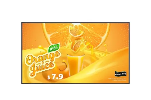 Широкоформатен дисплей, LG 65UH5Q-E, 65" 4K UHD 3840x 2160 Signage, 24/7, Slim Design, webOS 6.0, Brightness : 500 nits, 1,200:1, DCR 1,000,000:1, 8ms (G to G), Bezel Width : 11.4 mm, Speaker (10W X 2), HDMI, RS232C, Audio, DP, RJ45, USB 2.0, PBP, IP5X, Portrait / Landscape, B