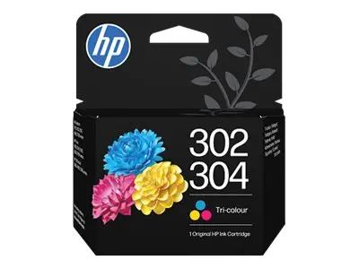 HP 302/304 Τρίχρωμο Original Μελάνι