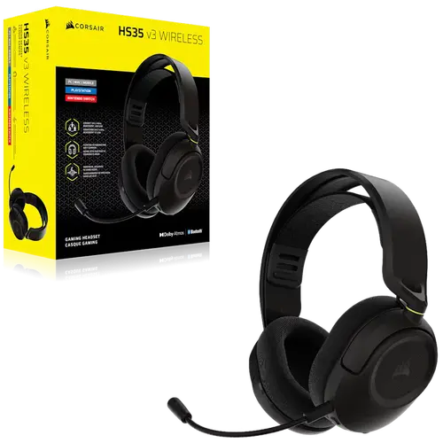 HS35 V3 Negru Wireless - 3