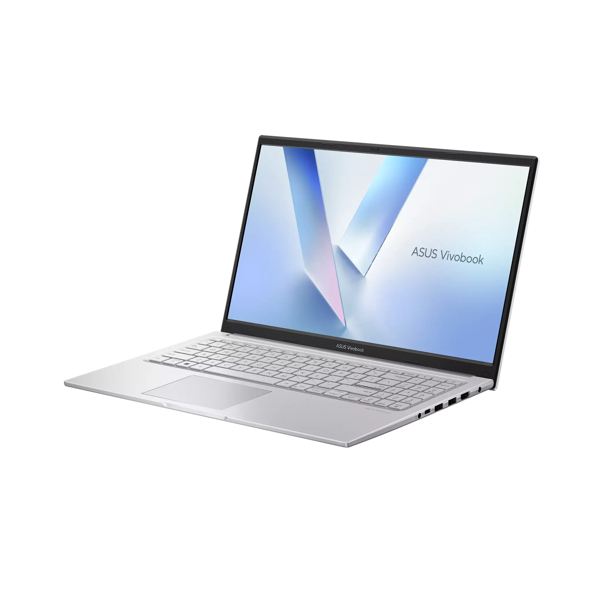 Лаптоп, Asus Vivobook X1504MA-BQ058NA,INTEL WCL Core 5, 15.6" FHD,(1920x1080),16GB DDR5 , SSD 512GB, Chiclet Keyboard with Num-key,No OS, Cool Silver, no adapter, US international - image 2