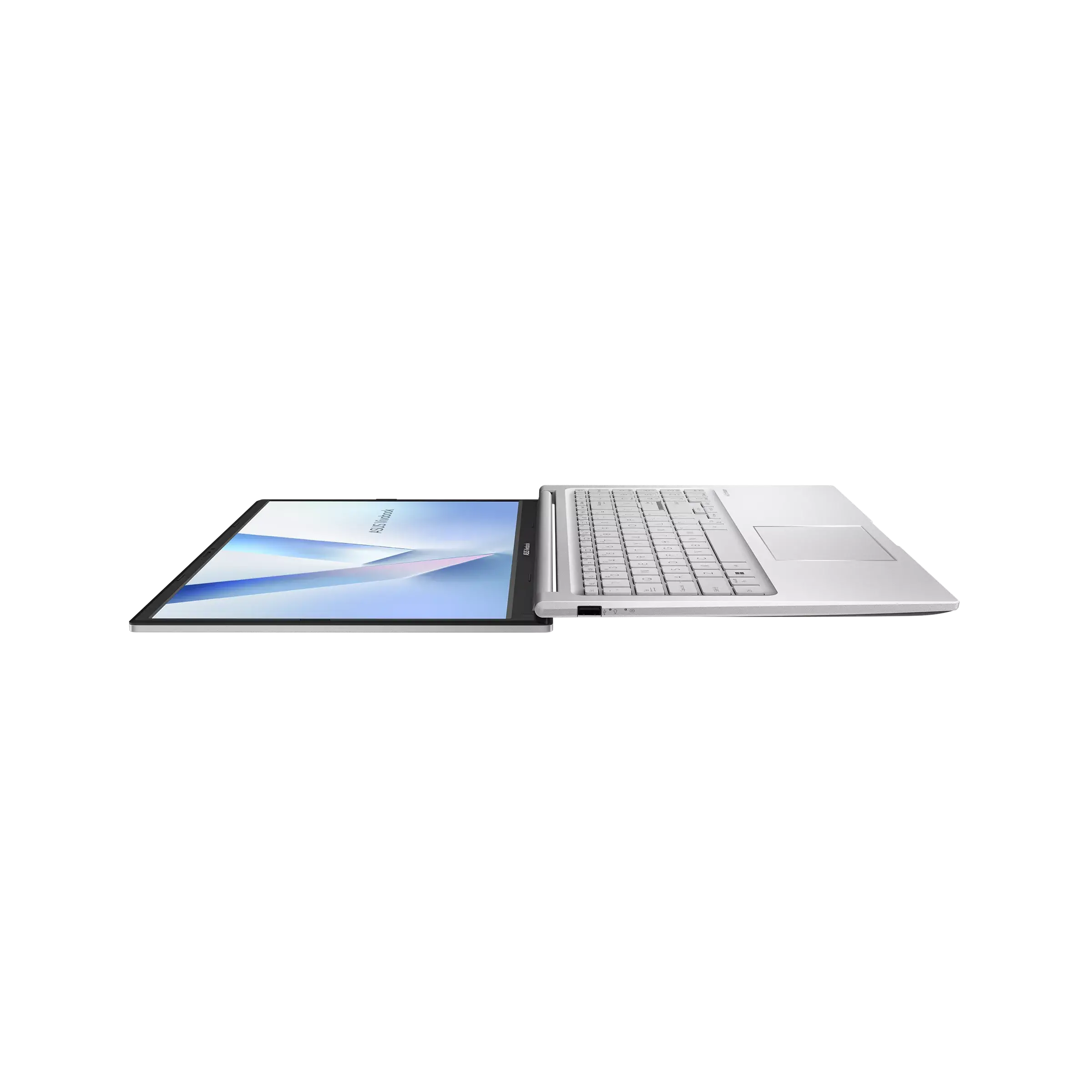 Лаптоп, Asus Vivobook X1504MA-BQ058NA,INTEL WCL Core 5, 15.6" FHD,(1920x1080),16GB DDR5 , SSD 512GB, Chiclet Keyboard with Num-key,No OS, Cool Silver, no adapter, US international - image 4