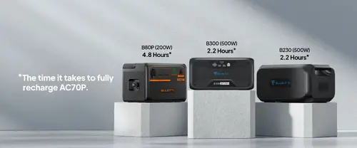 Bluetti Преносима електростанция Portable Power Station AC70P - Premium 80 - image 6