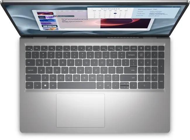 Лаптоп, Dell Pro 15 Essential PV15250, Intel Core i7-1355U (10 cores, up to 5.00 GHz), 15.6" FHD (1920x1080) 120Hz WVA AG, 16 GB, 1x16GB, DDR5, 5200 MT/s, 512GB M.2 PCIe NVMe, Intel UHD Graphics, FHD RGB cam, Wi-Fi 6, FPR, Backlit, Ubuntu, Platinum Silver (Al - image 3
