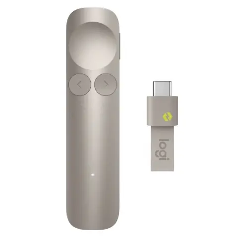 Безжичен презентер, Logitech Spotlight 2 Presentation Remote - Sand - image 2