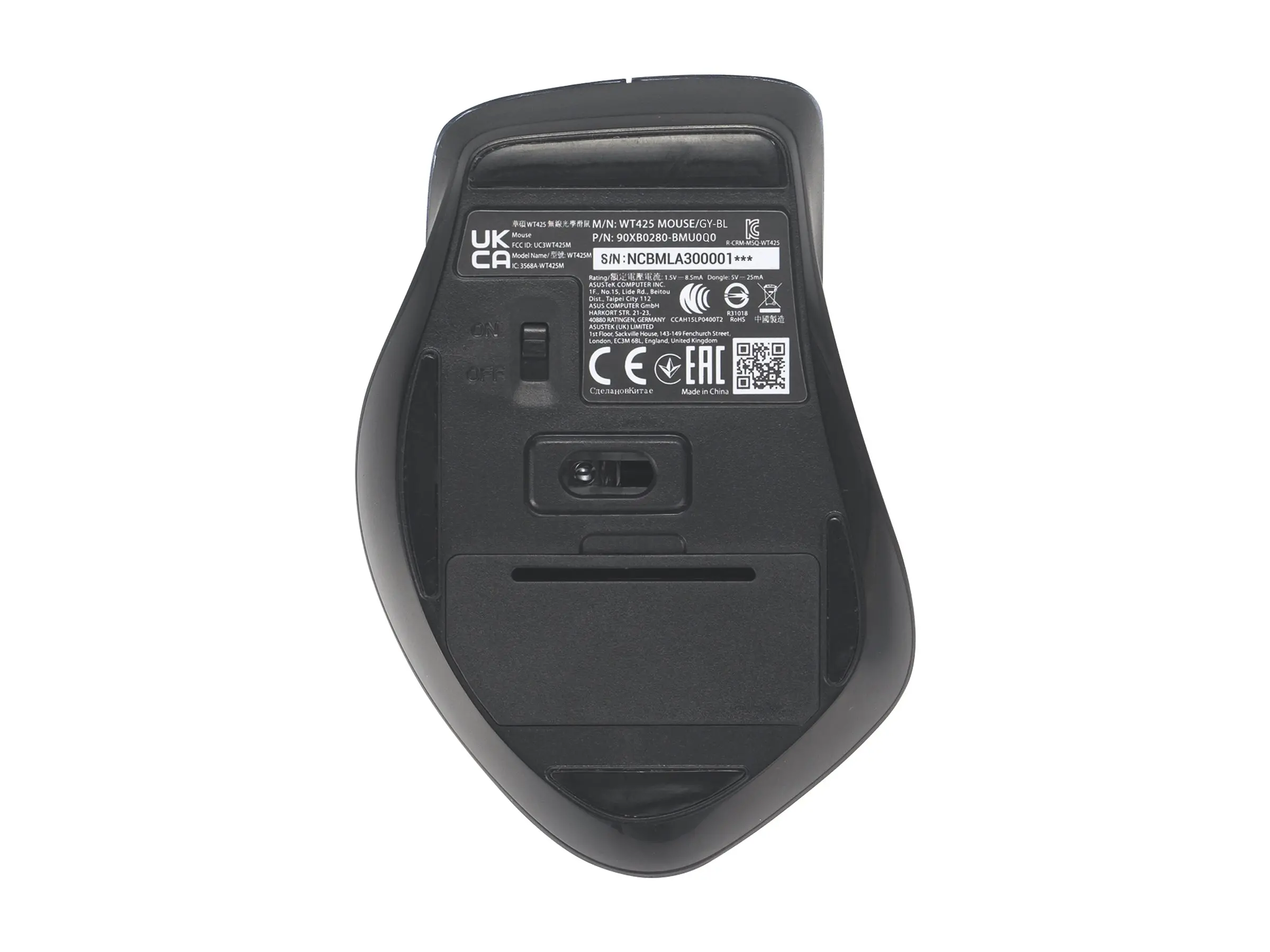 ASUS WT425 Wireless Mouse Grey/Black - image 3