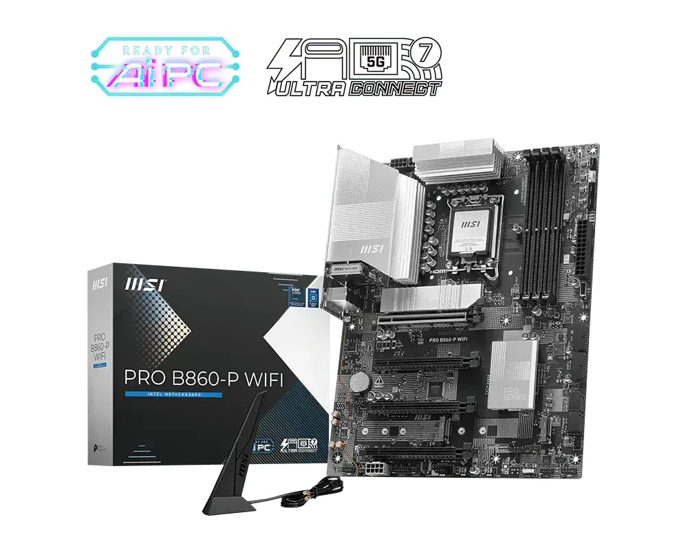 Дънна платка MSI PRO B860-P WIFI 7, LGA 1851 - image 4