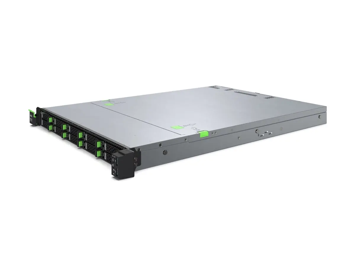 FUJITSU RX1330 M6 Xeon 6353P 8C/16T 2.70 GHz 1x32GB DDR5-4800 2Rx8 8x2.5inch 2x1Gb + 1Gb iRMC adv. eLCM TPM 2.0 2x500W RPS Rack kit