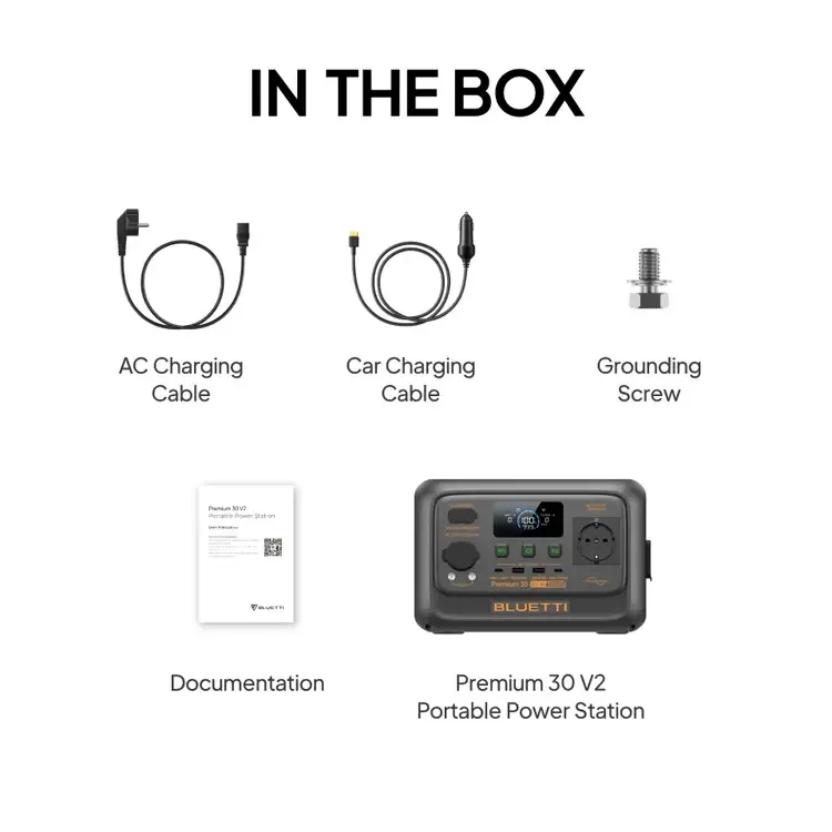 Bluetti Преносима електростанция Portable Power Station Premium 30 V2 - image 10