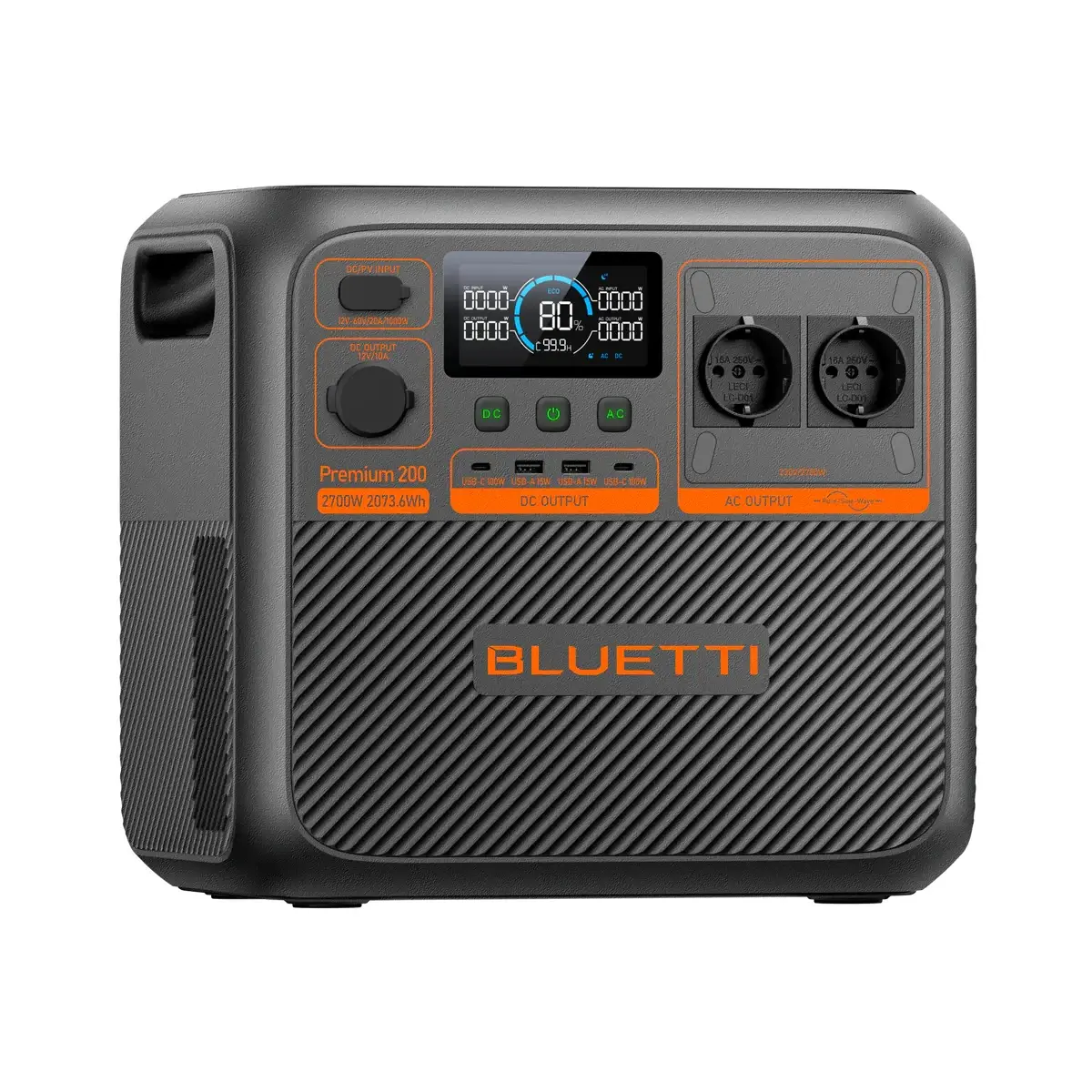 Bluetti Преносима електростанция Portable Power Station Premium 200 V2 - image 4