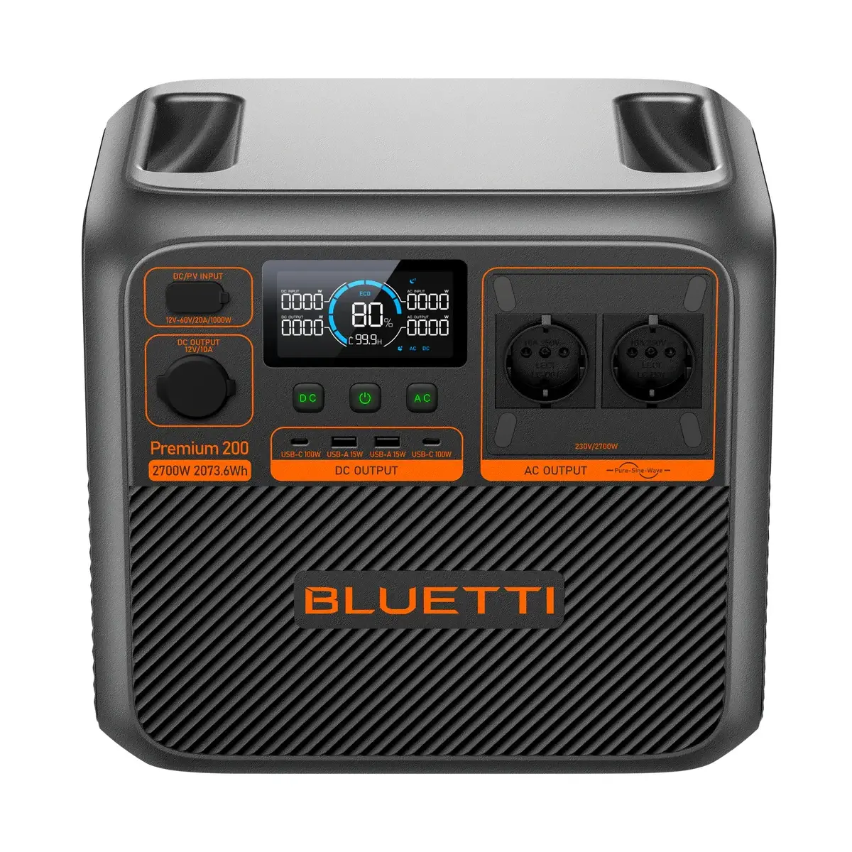 Bluetti Преносима електростанция Portable Power Station Premium 200 V2 - image 5