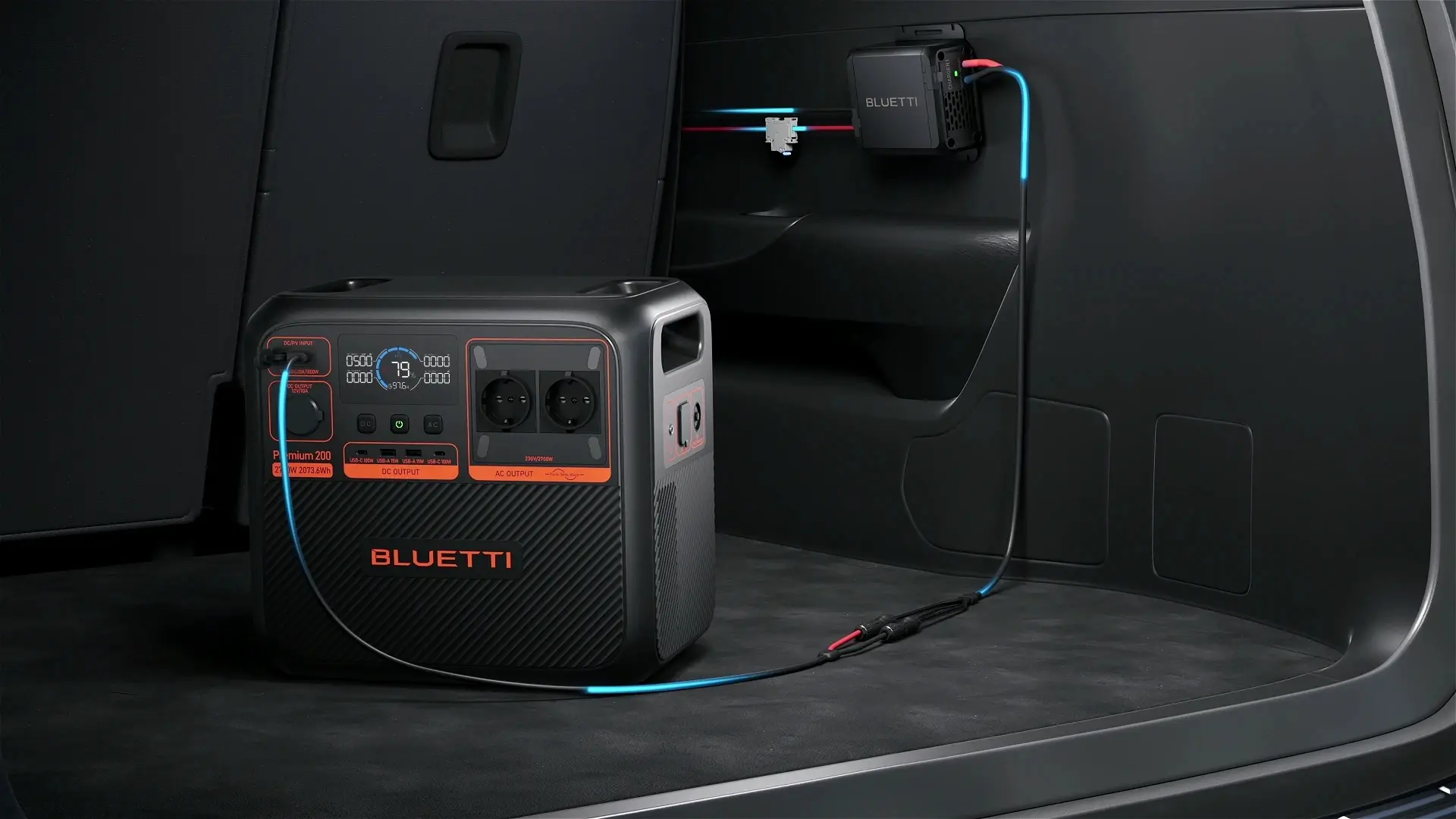 Bluetti Преносима електростанция Portable Power Station Premium 200 V2 - image 8