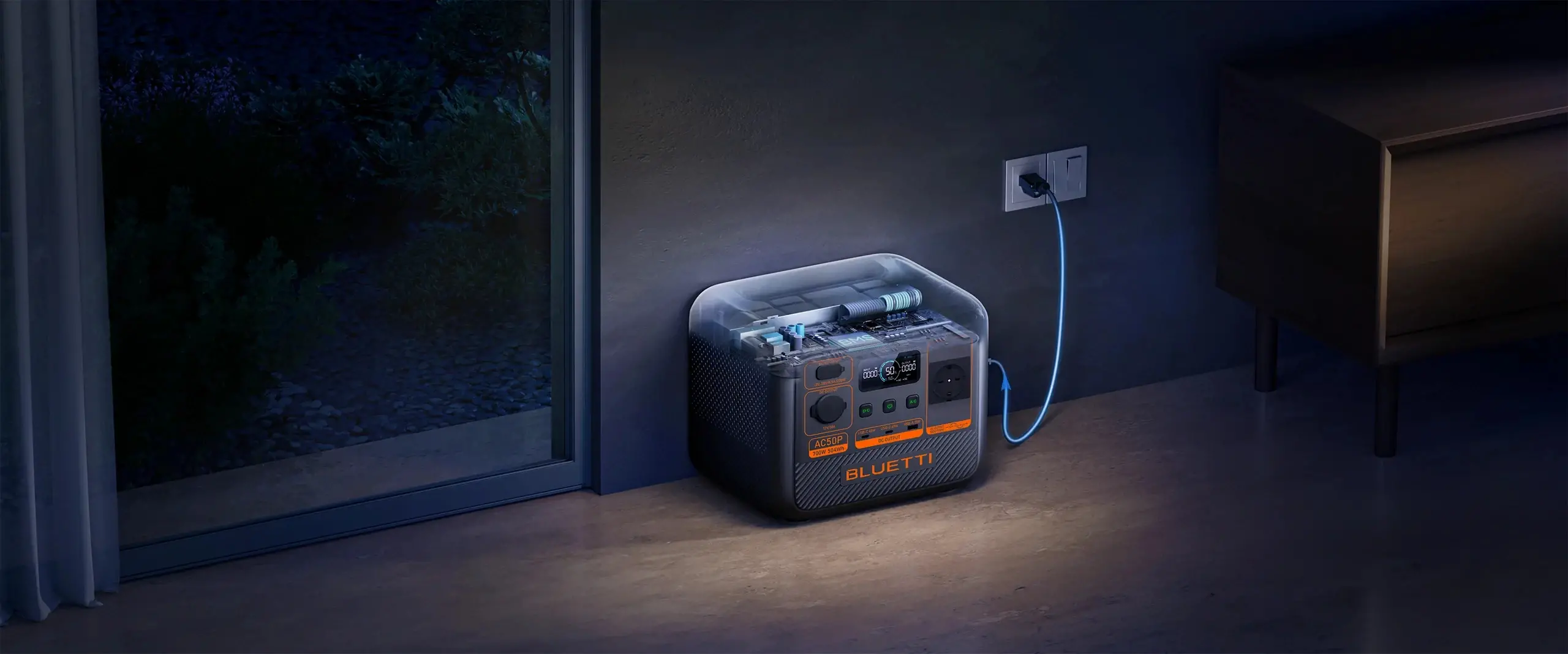 Bluetti Преносима електростанция Portable Power Station Premium 50 (AC50P) - image 6