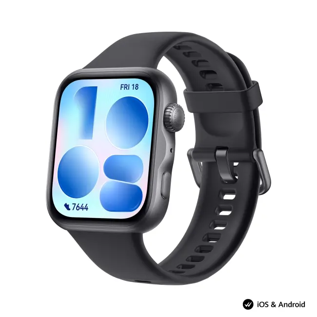 Часовник, Huawei Watch Fit 5 Niki-B19F Black - image 1