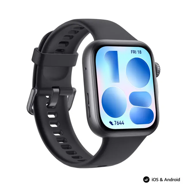 Часовник, Huawei Watch Fit 5 Niki-B19F Black - image 3