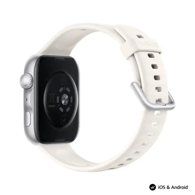 Часовник, Huawei Watch Fit 5 Niki-B19F White - image 5