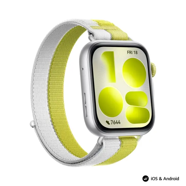 Часовник, Huawei Watch Fit 5 Niki-B19W Silver - image 3