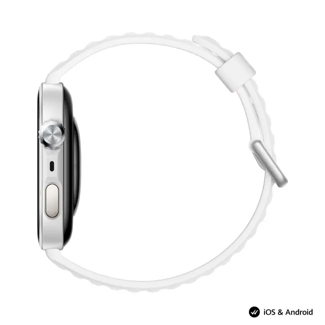 Часовник, Huawei Watch Fit 5 Pro Niki-B29FS White - image 2
