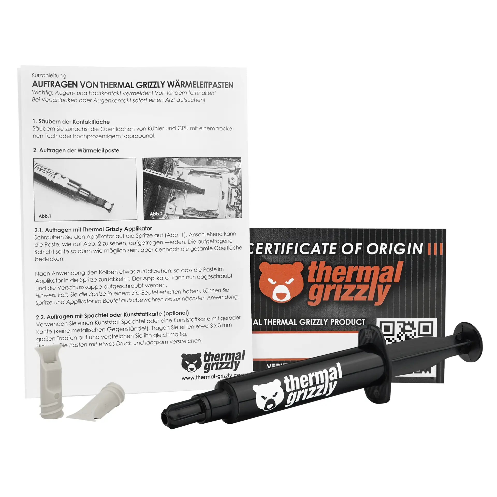 Термо паста Thermal Grizzly Kryonaut Extreme, 6g, Черен - image 1