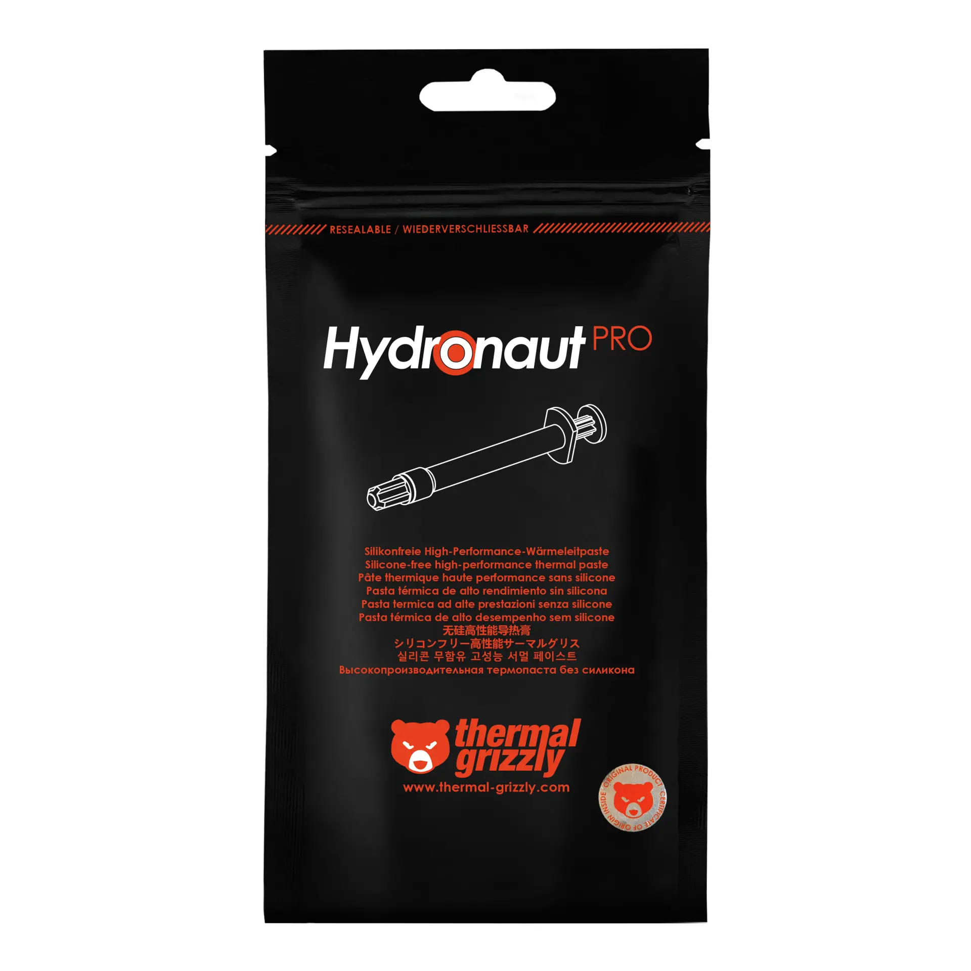 Термо паста Thermal Grizzly Hydronaut Pro - 2g - image 3