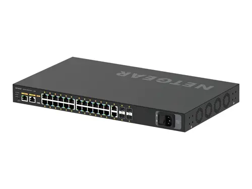 NETGEAR M4250-26G4F-POE+ Switch με διαχείριση 26x Gigabit 24x PoE+ 4x SFP έως 300W Stackable - 1