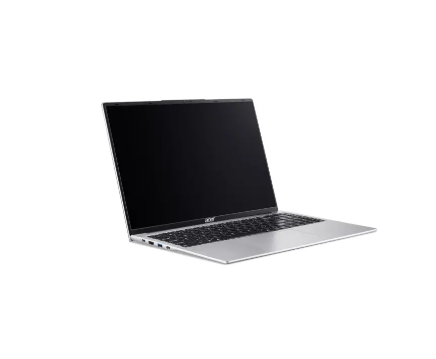 Лаптоп, Acer Aspire Lite 16, AL16-54P-77EK, Intel Core i7 1355U (up to 5.00GHz, 12MB), 16" WUXGA (1920x1200) IPS, 16GB DDR5, 512GB PCIe NVMe SSD, Intel Iris Xe Graphics, HD Cam, WiFi 6ax, BT 5.1, No OS, Light Silver - image 1