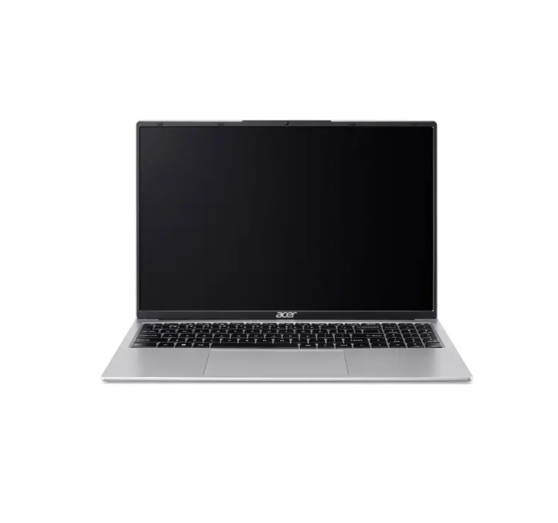 Лаптоп, Acer Aspire Lite 16, AL16-54P-77EK, Intel Core i7 1355U (up to 5.00GHz, 12MB), 16" WUXGA (1920x1200) IPS, 16GB DDR5, 512GB PCIe NVMe SSD, Intel Iris Xe Graphics, HD Cam, WiFi 6ax, BT 5.1, No OS, Light Silver - image 2
