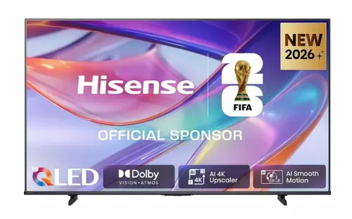Телевизор, Hisense 55" E7S, 4K Ultra HD 3840x2160, QLED, Quantum Dot, HDR 10+, HLG, Dolby Vision, DTS Virtual X, Smart TV, WiFi, Light Sensor, BT, Anyview Cast, 3xHDMI, 2xUSB, LAN, CI+, DVB-T2/C/S2, Black