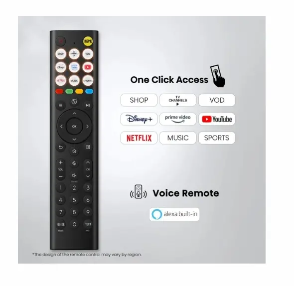 Телевизор, Hisense 75" E7S, 4K Ultra HD 3840x2160, QLED, Quantum Dot, HDR 10+, HLG, Dolby Vision, DTS Virtual X, Smart TV, Light Sensor, WiFi Direct, BT, Anyview Cast, 3xHDMI, 2xUSB, LAN, CI+, DVB-T2/C/S2, Black - image 2