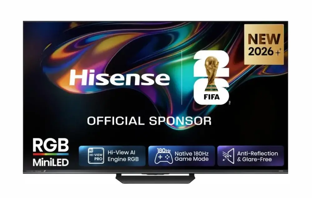 Τηλεόραση, Hisense 65" UR8S, 4K Ultra HD 3840x2160, RGB Mini Led , DLED, Quantum Dot, 180Hz, IPS, HDR 10+, HLG, Dolby Vision IQ, Dolby Atmos, Smart