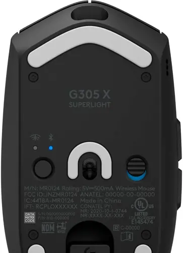 Геймърска безжична мишка Logitech G305 X Superlight - Черен - image 3