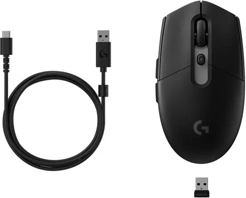 Геймърска безжична мишка Logitech G305 X Superlight - Черен - image 4