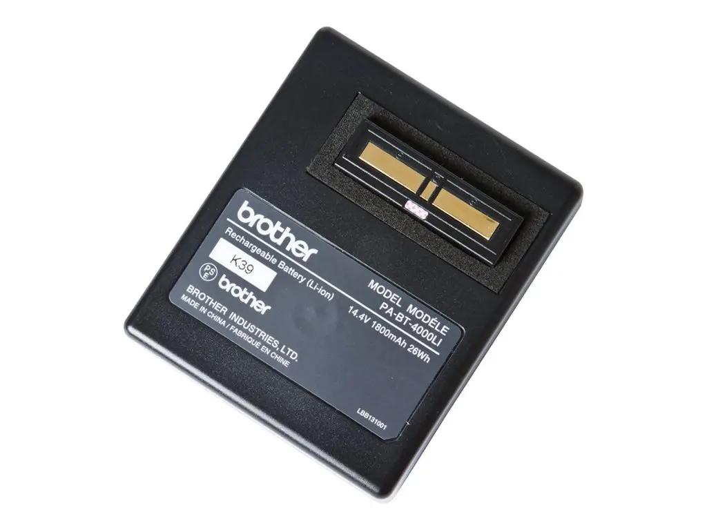 BROTHER PA-BT-4000LI Επαναφορτιζόμενος συσσωρευτής Li-Ion για RJ-4030/-4040