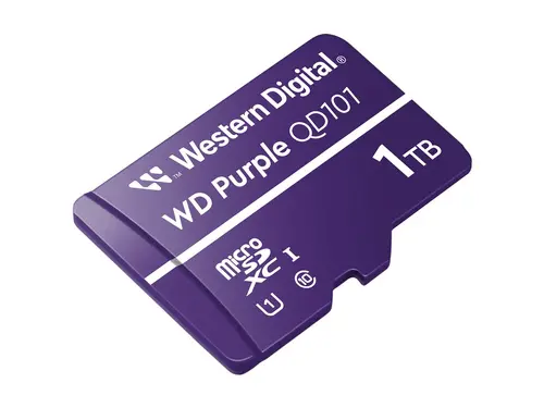 WD Purple 1TB Surveillance microSD XC Class - 10 UHS 1 - image 1
