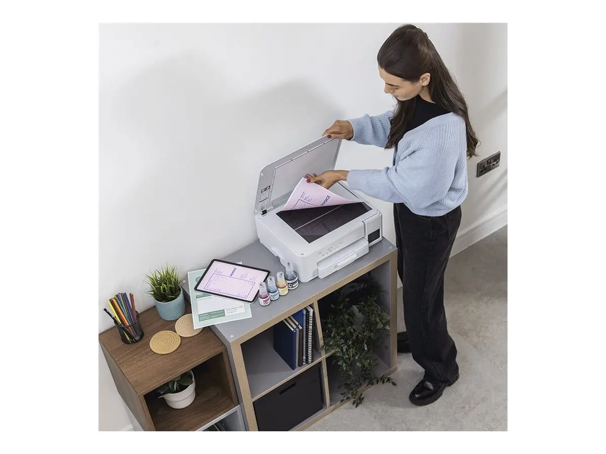 BROTHER DCPT436WYJ1 Color Inkjet A4 MFP Ink Tank System 16/9ipm Wireless AirPrint White - image 6