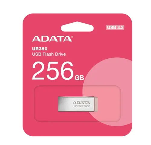 Памет, ADATA UR350 256GB Metal Flash Drive - image 4