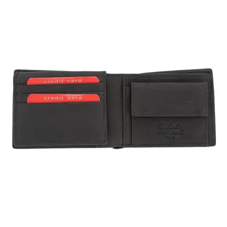 Мъжки комплект портфейл и колан Pierre Cardin - 130 см - image 3