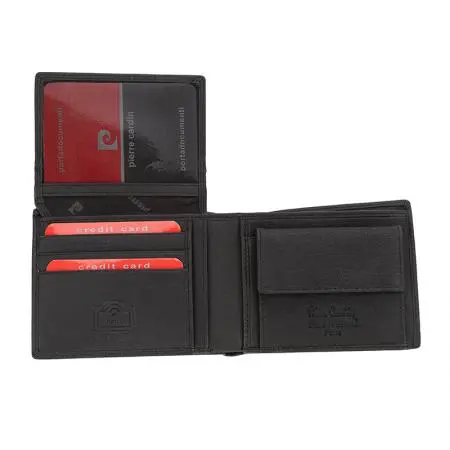 Мъжки комплект портфейл и колан Pierre Cardin - 130 см - image 4