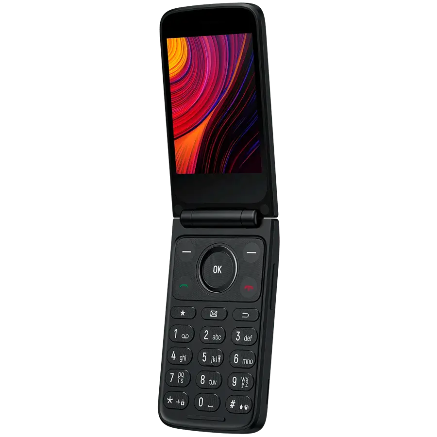 TCL ONETOUCH 4043 Κινητό τηλέφωνο flip, 3.2'' Κύρια + 1.77'' Εξωτερική οθόνη, Κάμερα 2MP, 4G VoLTE, Dual SIM, 1380mAh - image 3