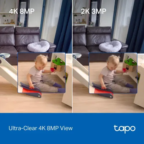 Домашна охранителна WiFi камера TP-Link Tapo C250, Pan/Tilt - image 3