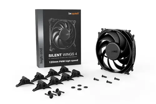 be quiet! вентилатор Fan 120mm - SILENT WINGS 4 120mm PWM high-speed - image 3