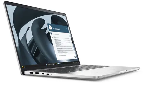 Лаптоп, Dell Pro 16 Plus PB16255, AMD Ryzen 5 PRO 230, 32GB, 1TB SSD Gen4, 16.0" FHD+, AMD Radeon 760M, FgrPr & SmtCd, FHD, IR Cam, Mic, WLAN + BT, Backlit Kb, 3 Cell, W11Pro - image 1