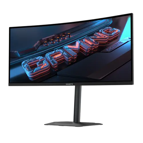 Гейминг монитор GIGABYTE GS34WQCA - 34" VA 1500R Curve WQHD(3440x1440), 120Hz, 1ms, HDR Ready, FreeSync Premium - image 1
