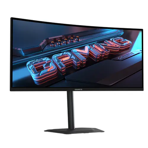 Гейминг монитор GIGABYTE GS34WQCA - 34" VA 1500R Curve WQHD(3440x1440), 120Hz, 1ms, HDR Ready, FreeSync Premium - image 2
